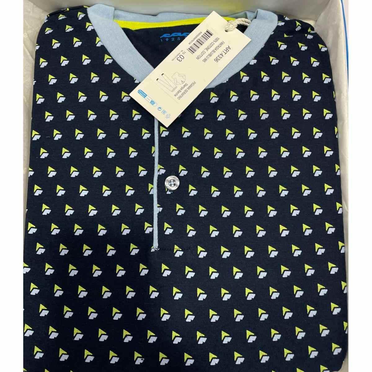 Pigiama Uomo Ml CAGI CAT4336