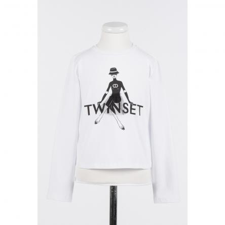 T-Shirt Ragazza Twinset 242GJ2420