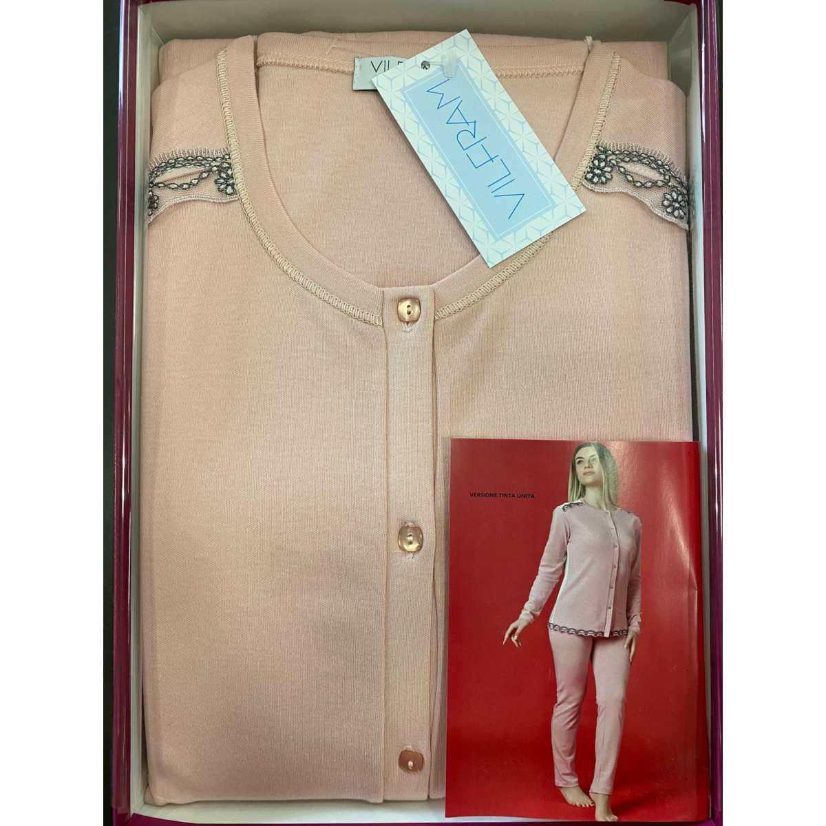 Pigiama Donna Manica Lunga 52283