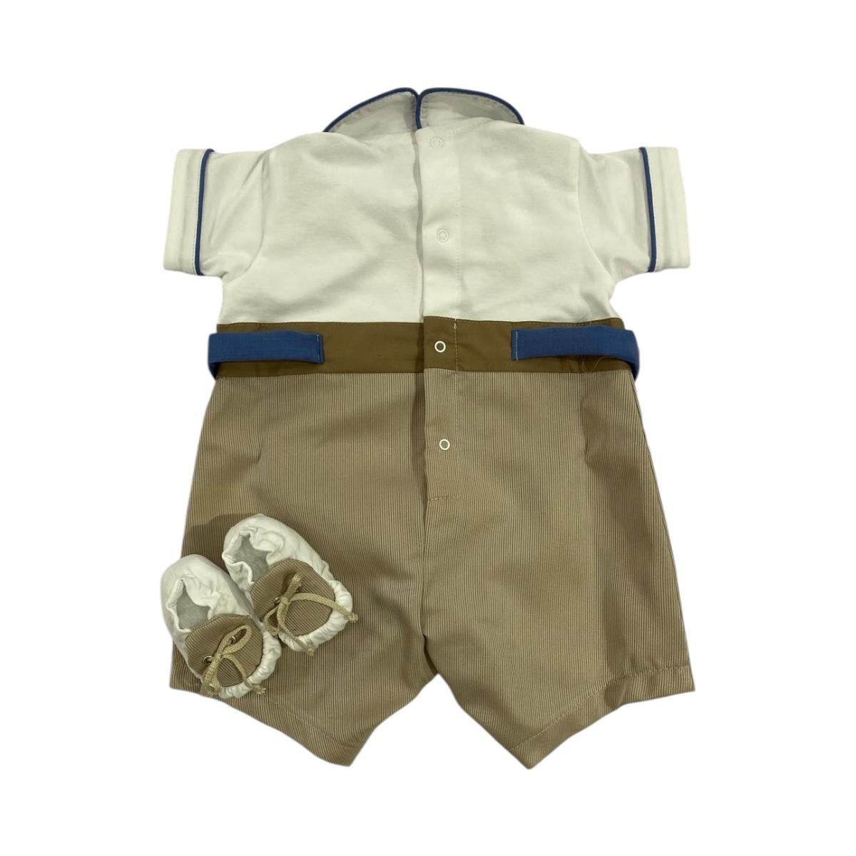 Pagliaccetto+scarpina Neonato Sartoria LP01009