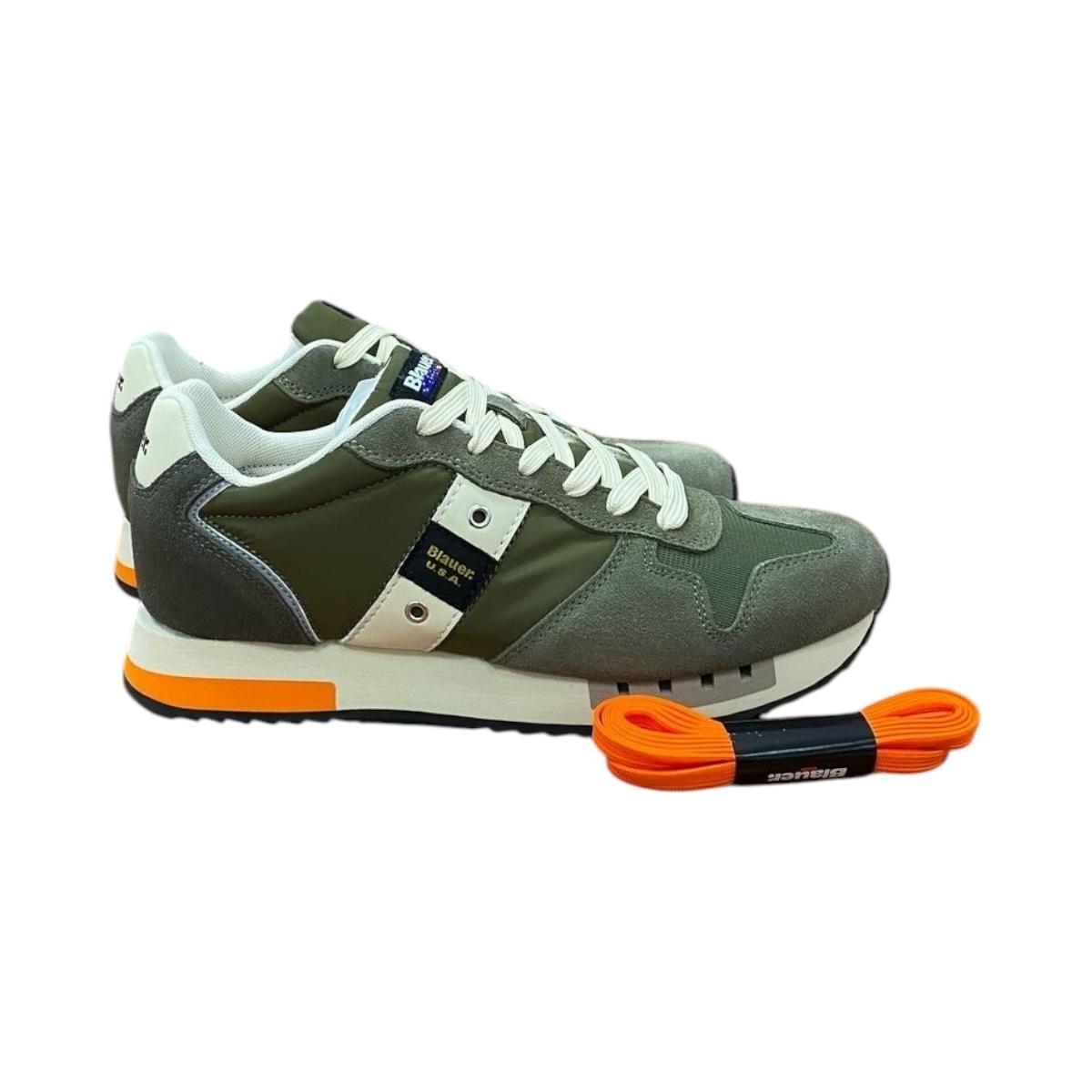 Scarpa Uomo Blauer S5QUEENS01/NES Mlilitary/Beige