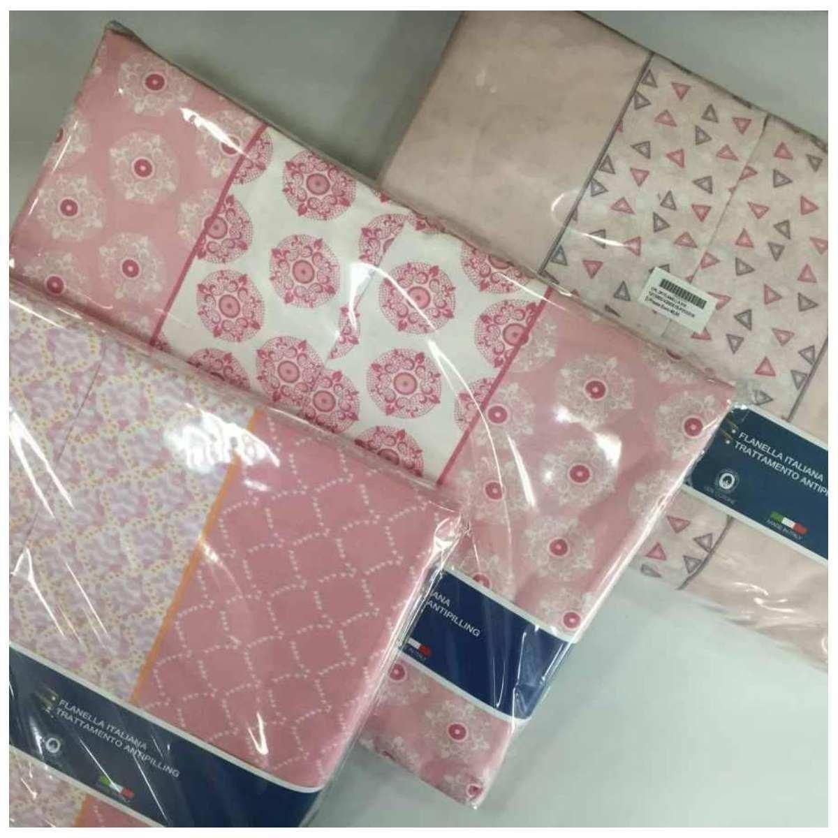 Completo Letto Matrimoniale Flanella Angels 018