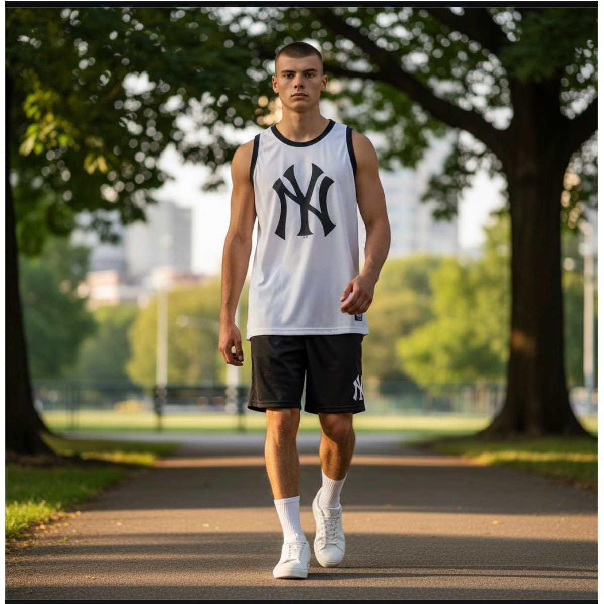 Bermuda Basket Uomo Yankees 657794JK