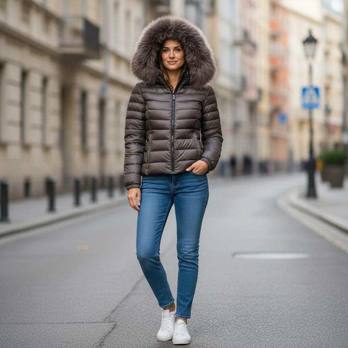 Giubbino Donna Refrigwear mead fur 97618