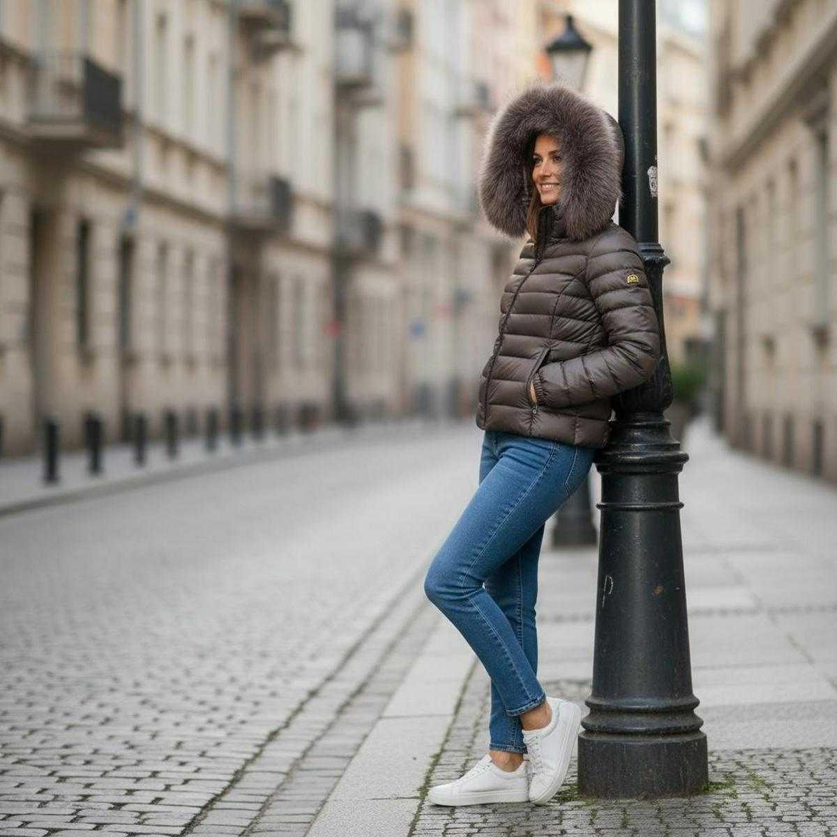 Giubbino Donna Refrigwear mead fur 97618