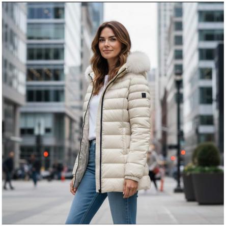 Giubbino Donna Refrigwear long mead fur 98118 350