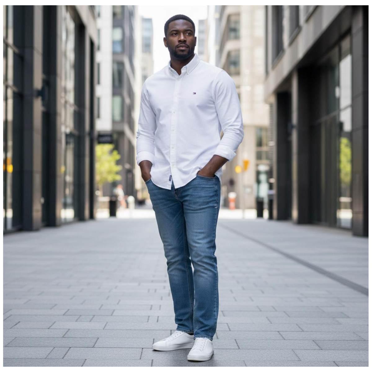 Camicia Uomo Tommy Hilfigher MW39418 ycf