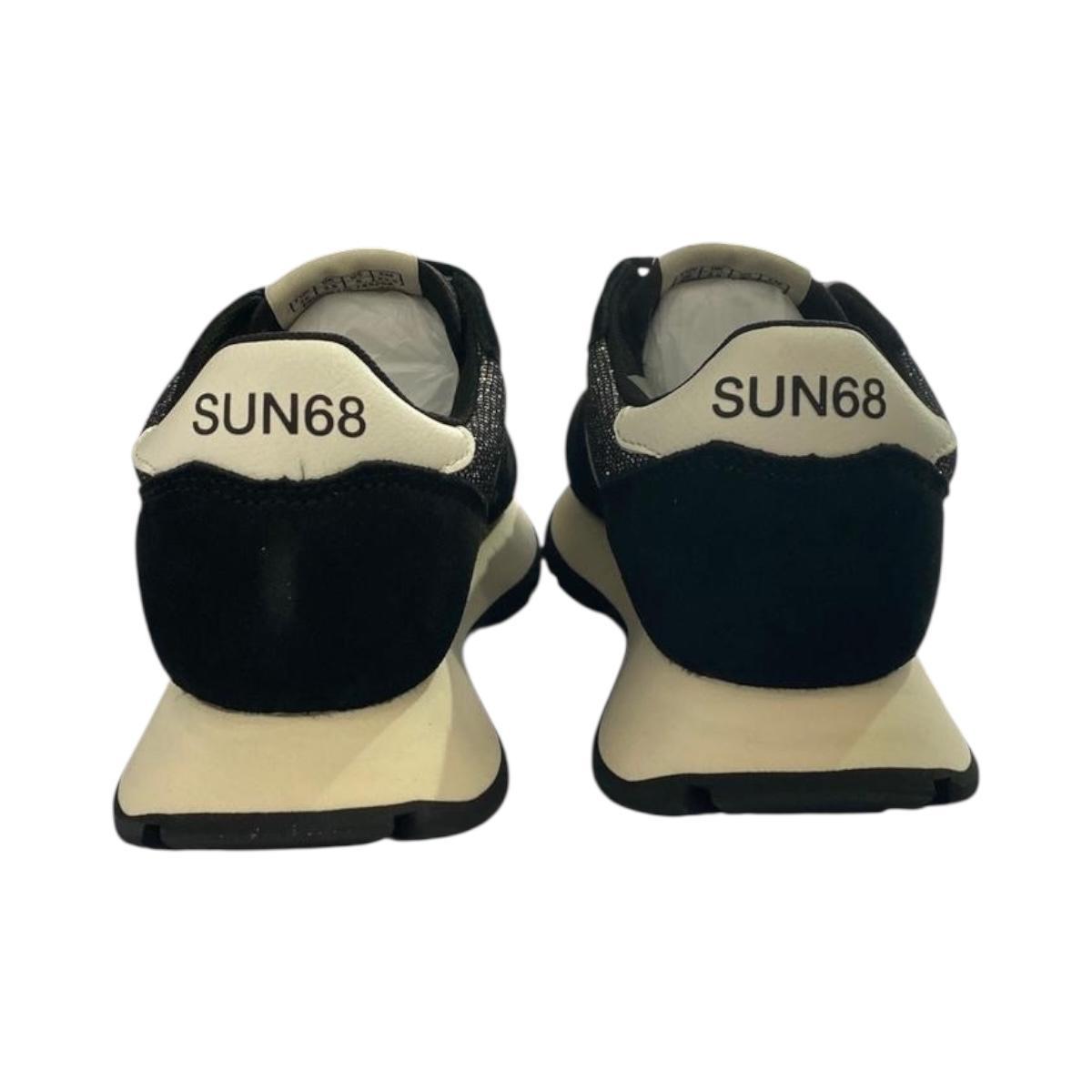 Scarpa Donna Ally Glitter Sun68 Z35204 Nero