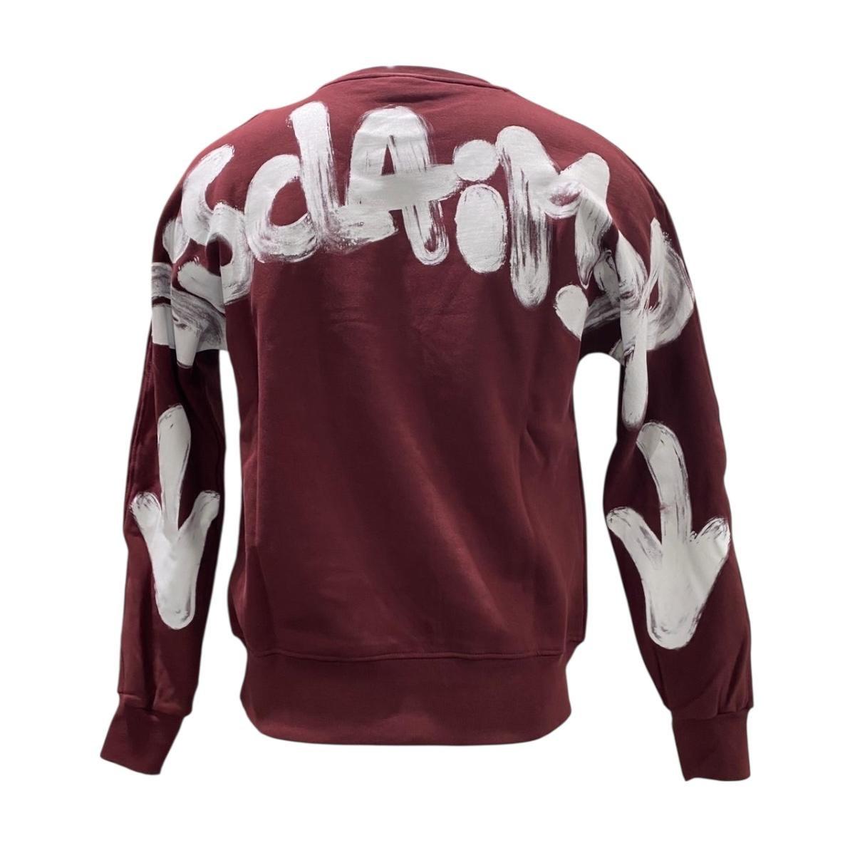 Felpa Uomo Discalimer 25/DS55104