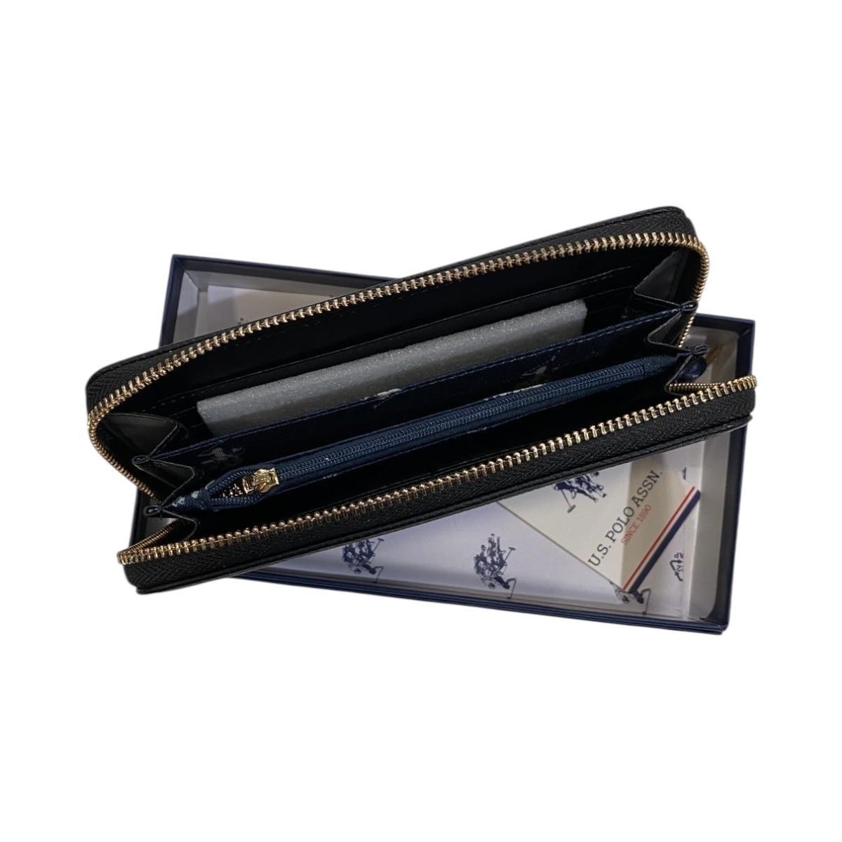 Portafogli Donna Us Polo Stanford 6207 Nero