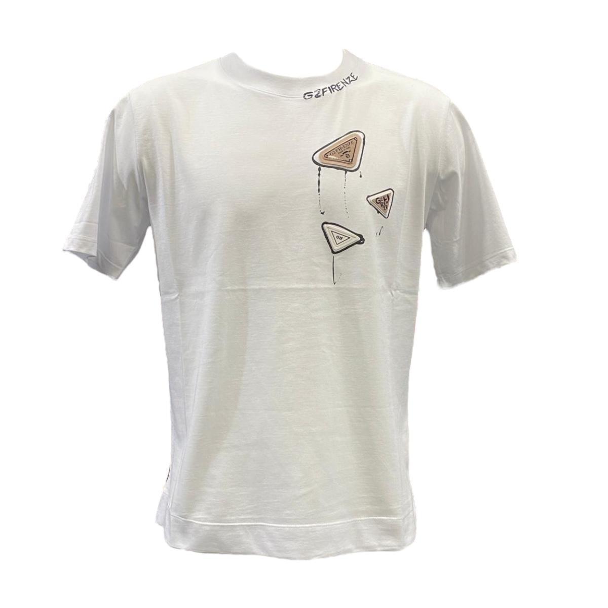 T-Shirt Uomo G2Firenze applicazioni