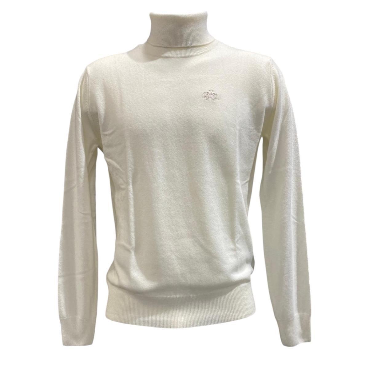 Dolcevita Uomo La Martina MBS019 WH Panna