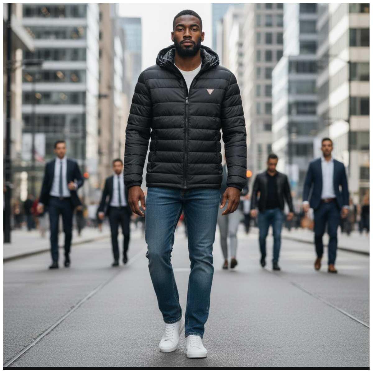 Giubbino Uomo Guess M5RL99WHAB2