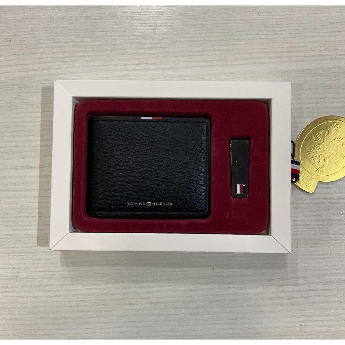 Set Portafogli+Ferma Uomo T.Hilfiger AM13607 BDS