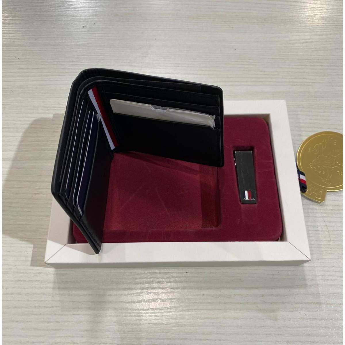 Set Portafogli+Ferma Uomo T.Hilfiger AM13607 BDS