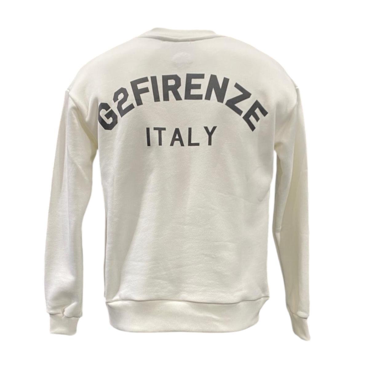 Felpa Uomo G2Firenze Steel B.co