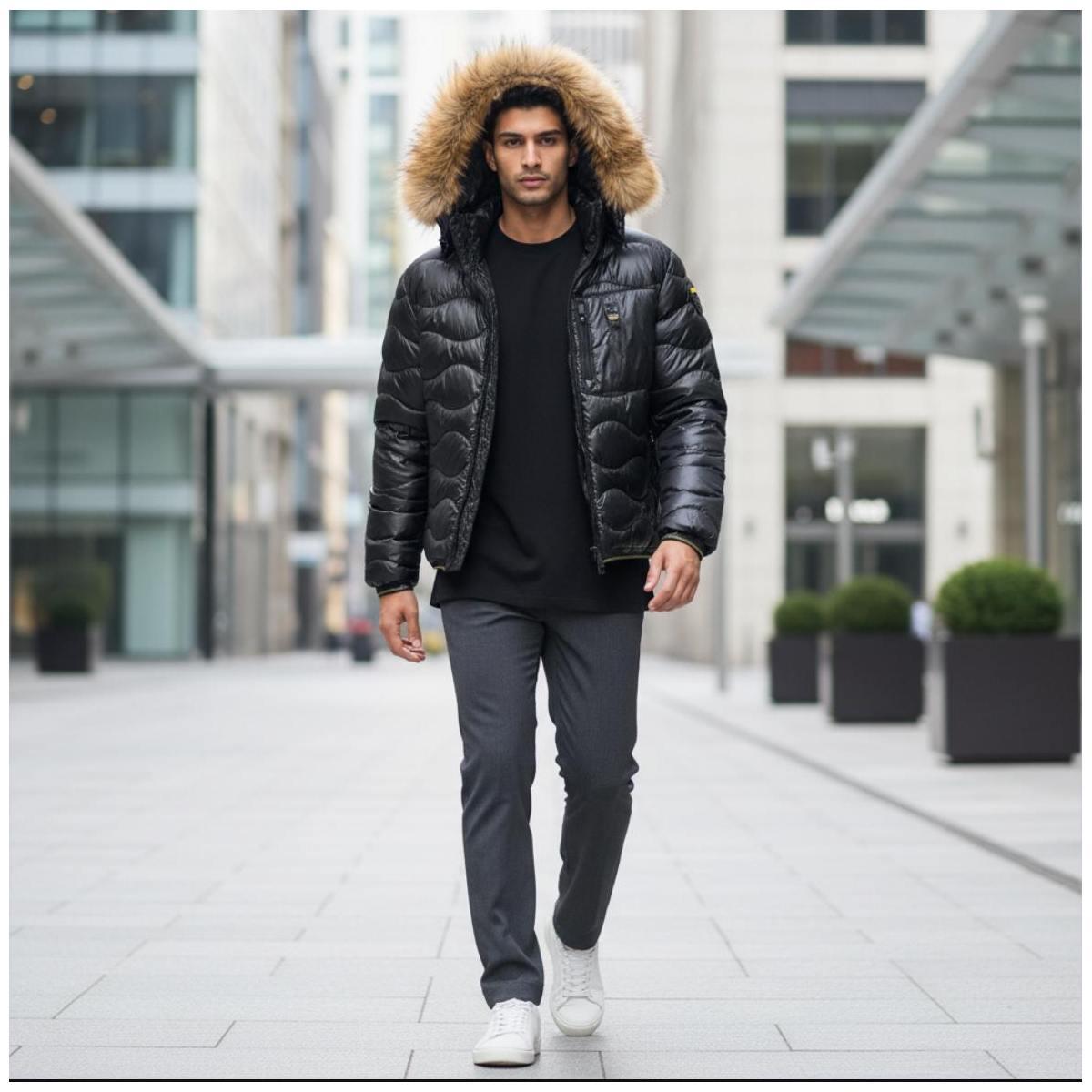 Giubbino Uomo 26WBLUC3065 Wavefur