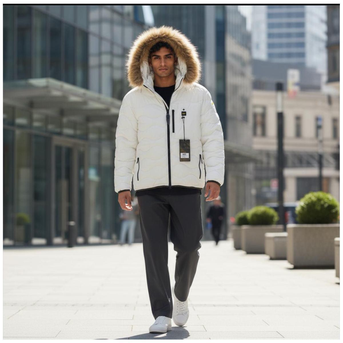 Giubbino Uomo 26WBLUC3065 Wavefur