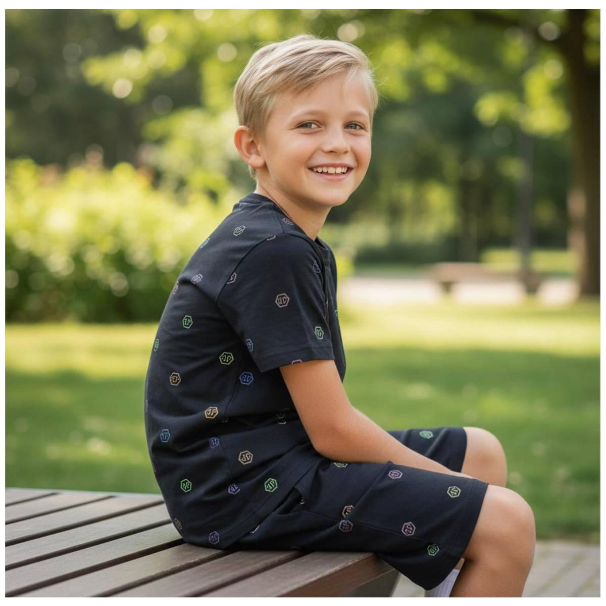 T-Shirt MM Ragazzo/a Plein S6PHJBTH008