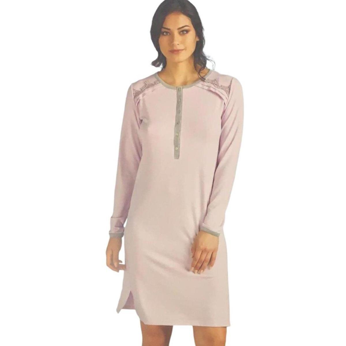 Camicia Da Notte Manica Lunga 10675