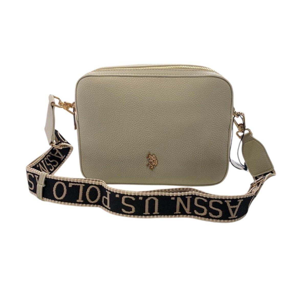 Borsa Donna Us Polo mansion zip 5871 white