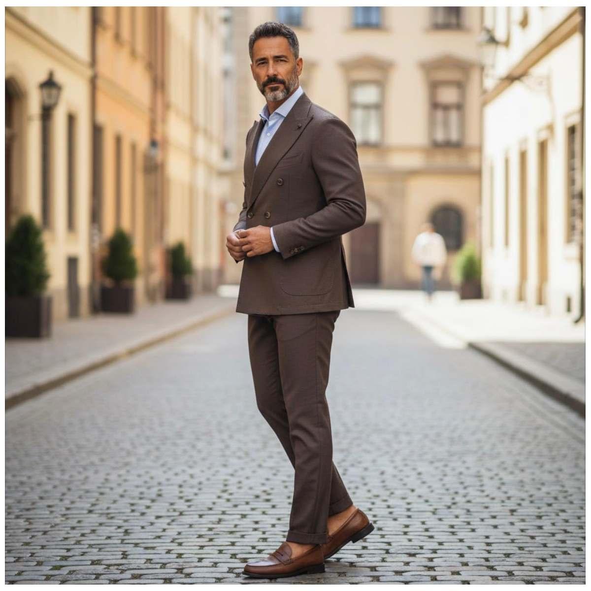 Abito Uomo Outfit OUAD003 Moro