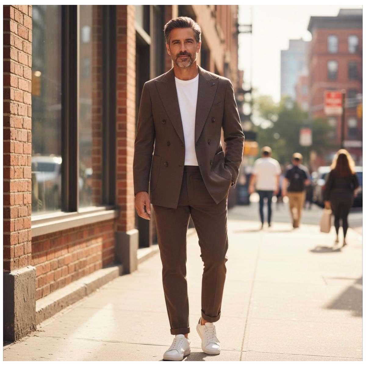 Abito Uomo Outfit OUAD003 Moro