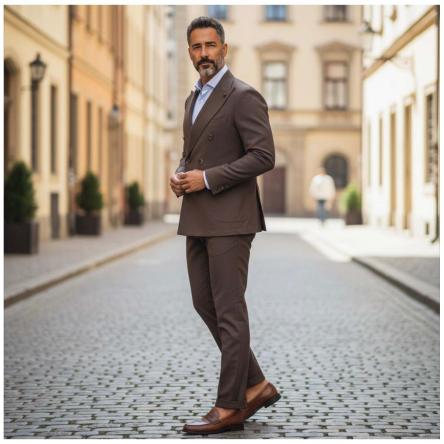 Abito Uomo Outfit OUAD003 Moro