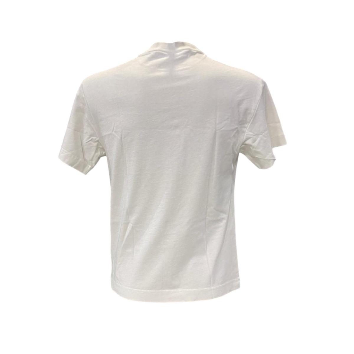 T-Shirt MM Uomo Palm Angels JER001 B.co