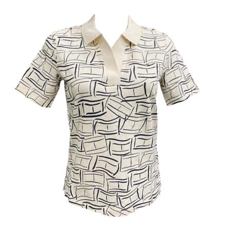 Polo Donna Mm Tommy Flag Fheaters W49827