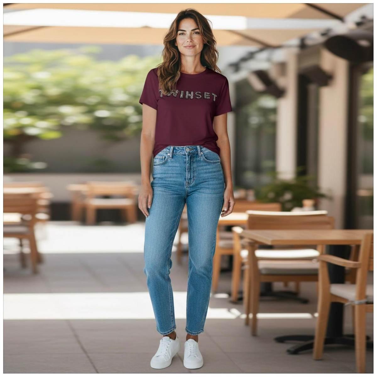 T-Shirt MM Donna Twinset 261LB2PAA 5609