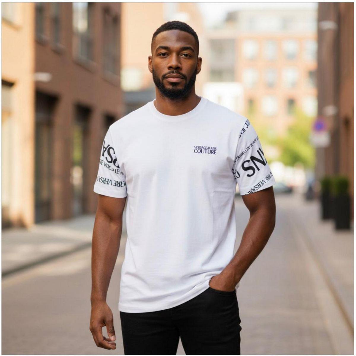 T-Shirt Uomo Versace 80GAH6R1 JS555  L02