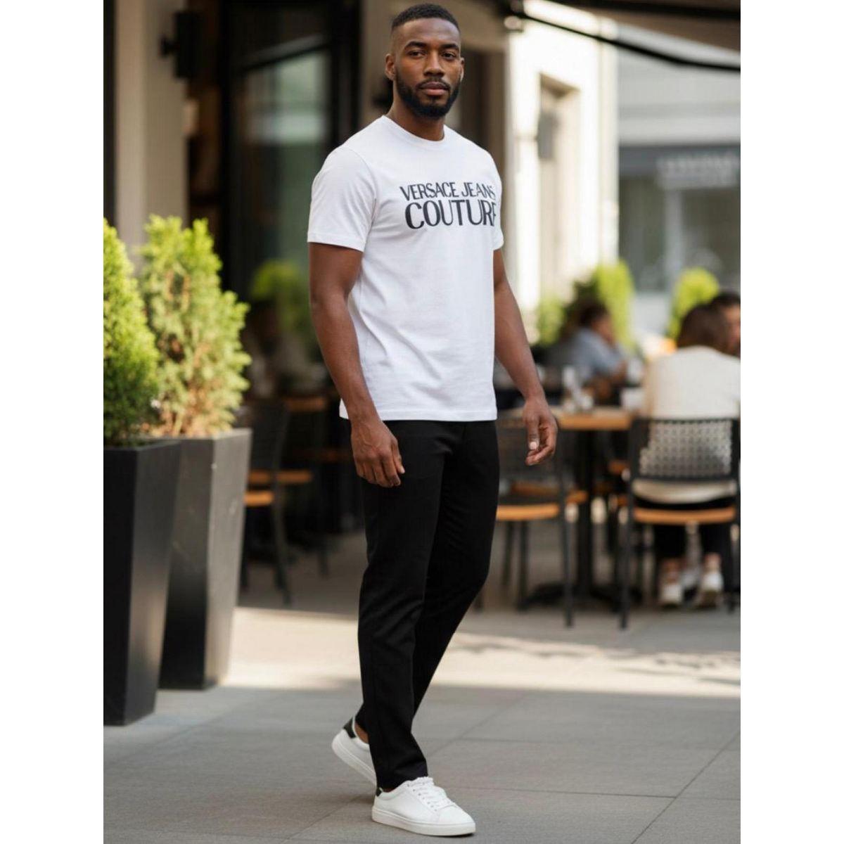 T-Shirt Uomo Versace 80GAHT01 CJ00T 003