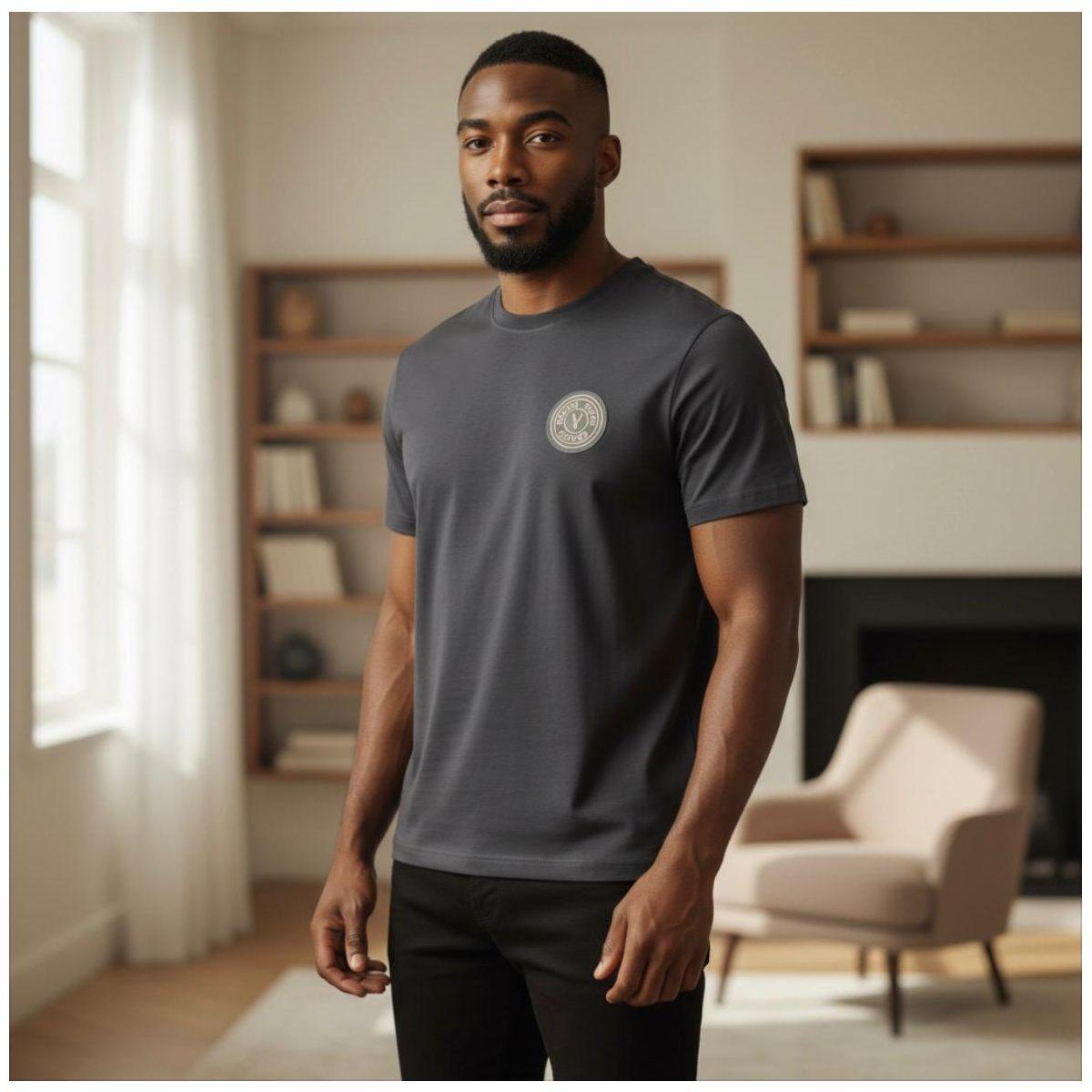 T-Shirt Uomo Versace 80GAHT03 CJ00T G89