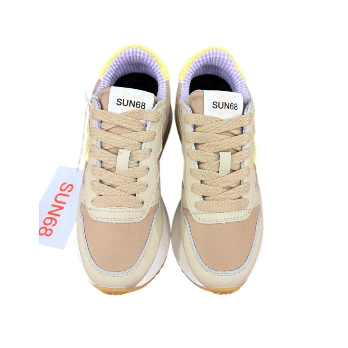 Scarpa Donna Big/Star/Spon/Logo Z36222 Beige