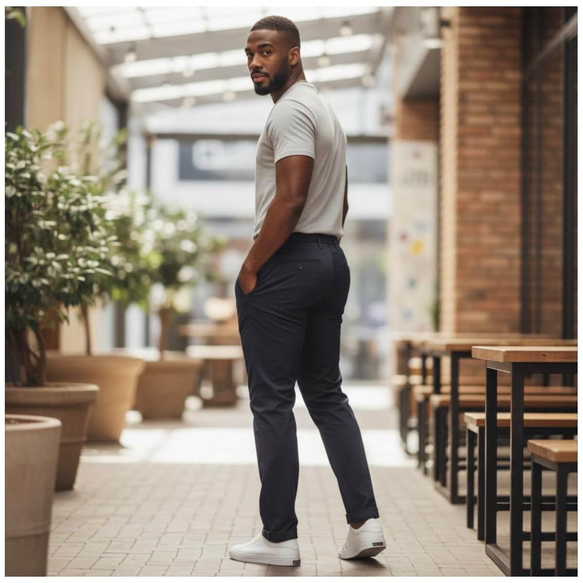 Pantalone Uomo Atipico Sasa 9105