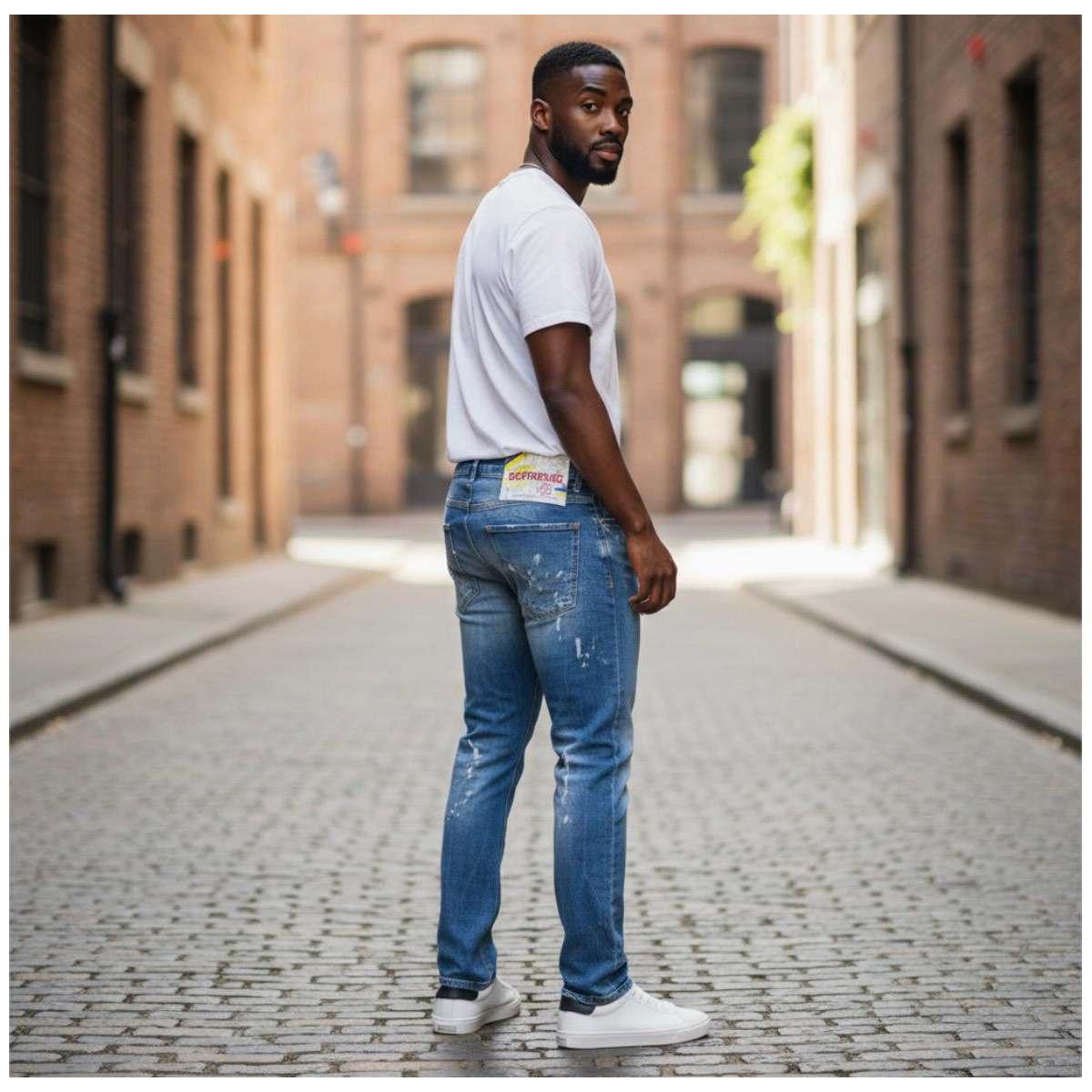 Jeans Uomo G2Firenze Cluod