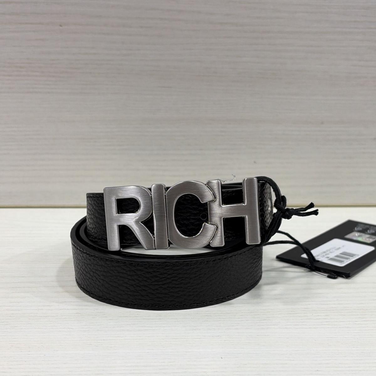 Cintura Uomo Richmond 26281CI Black/Silver