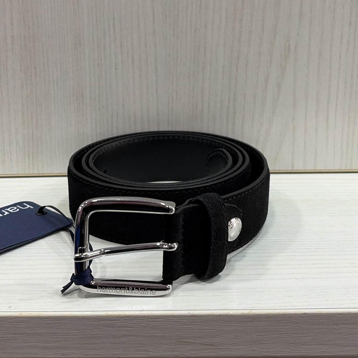 Cintura Uomo Harmont & Blaine H99-077 Nero