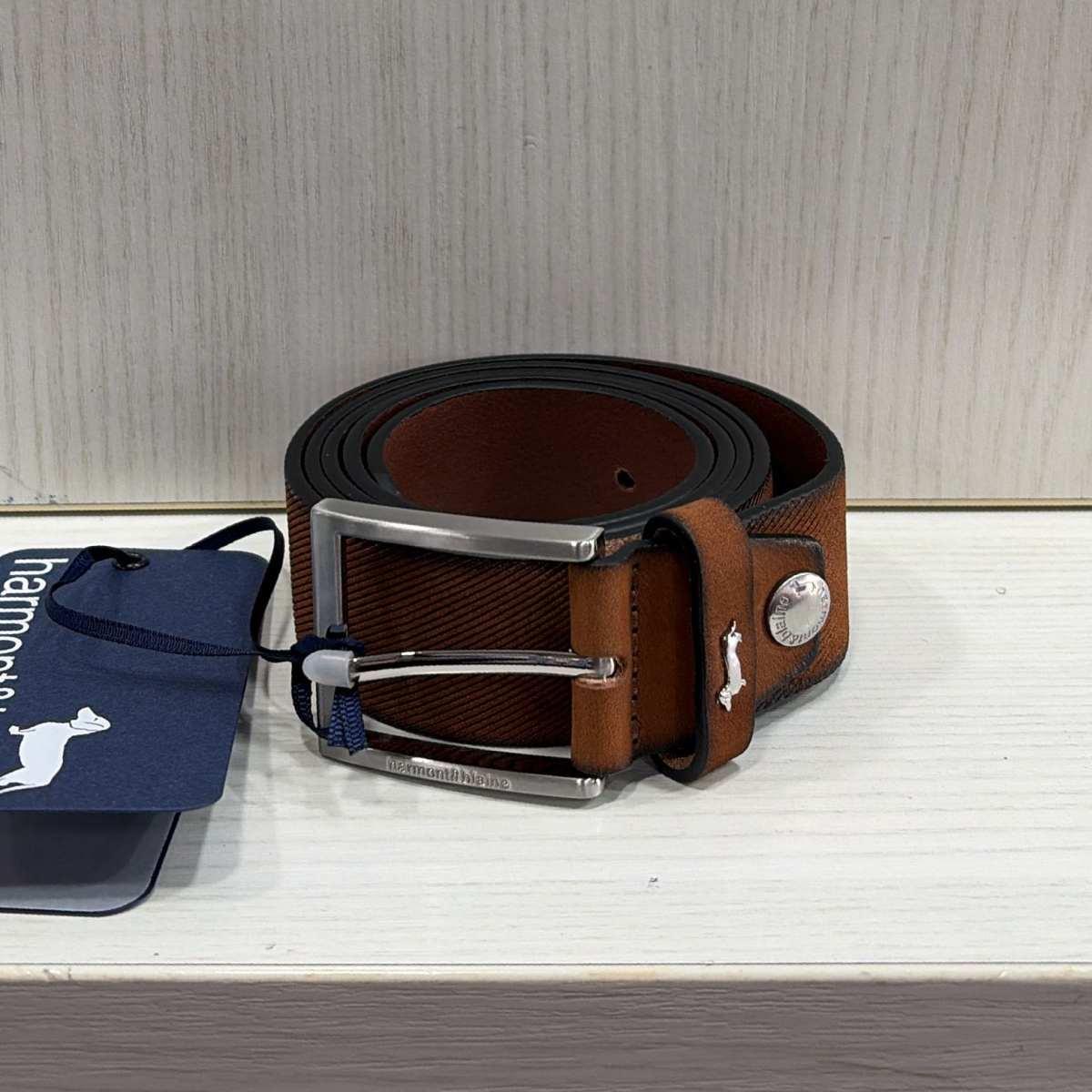 Cintura Uomo Harmont & Blaine H99-088 Cognac