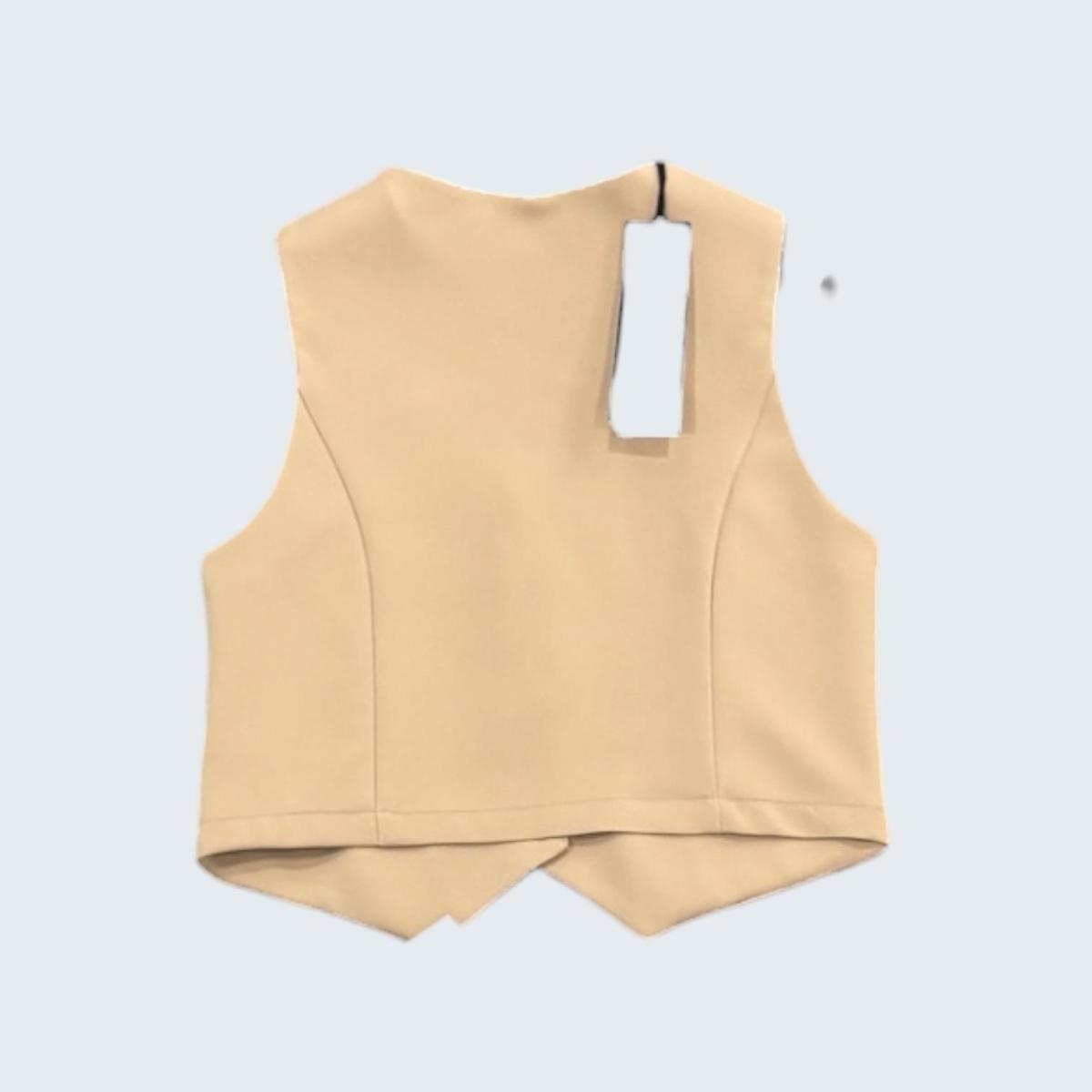Gilet Ragazza NAISE NAI27492/Biscotto