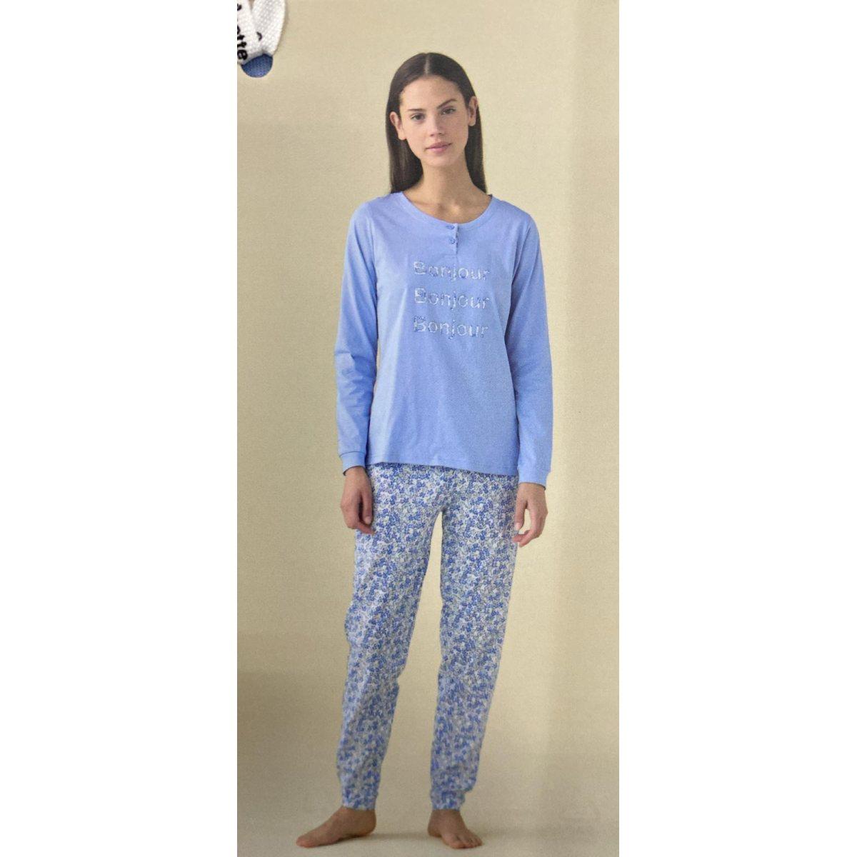 Pigiama Donna Manica Lunga FA9467AS