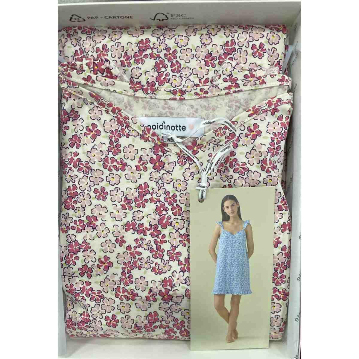 Camicia Da Notte Spalla Sretta LA3515AS