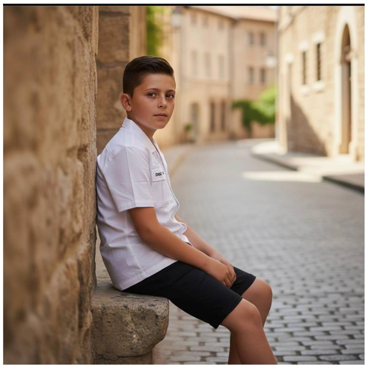 Camicia MM Ragazzo DS2 SS26K71