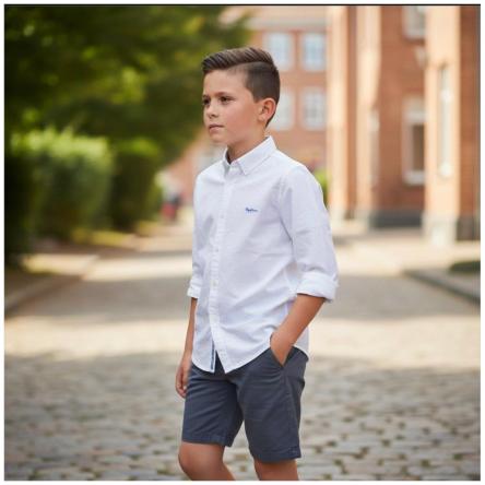 Camicia Ragazzo Pepe Jeans PB300073 adam