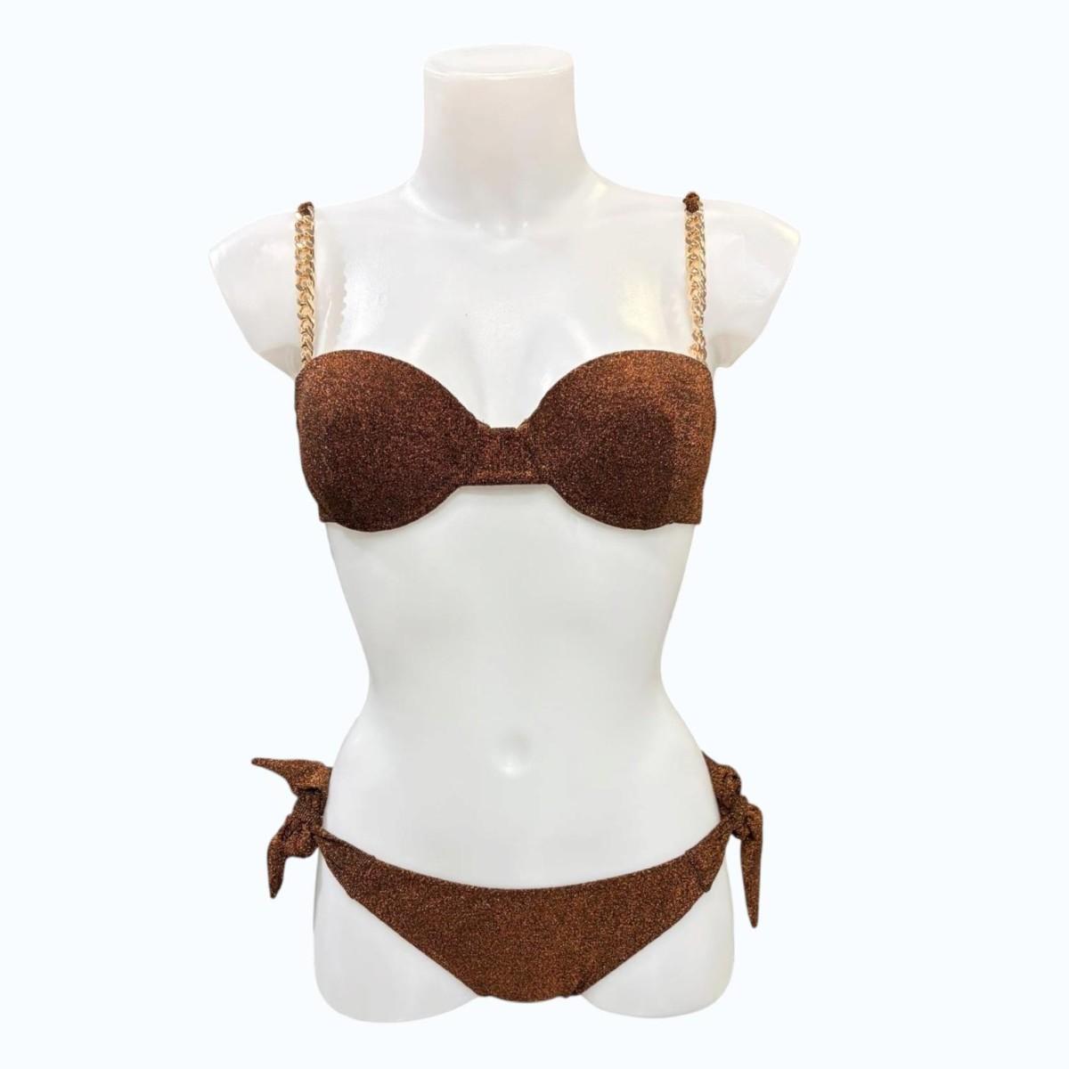 Bikini Donna 4Givines 126WBWK5850 Bronzo