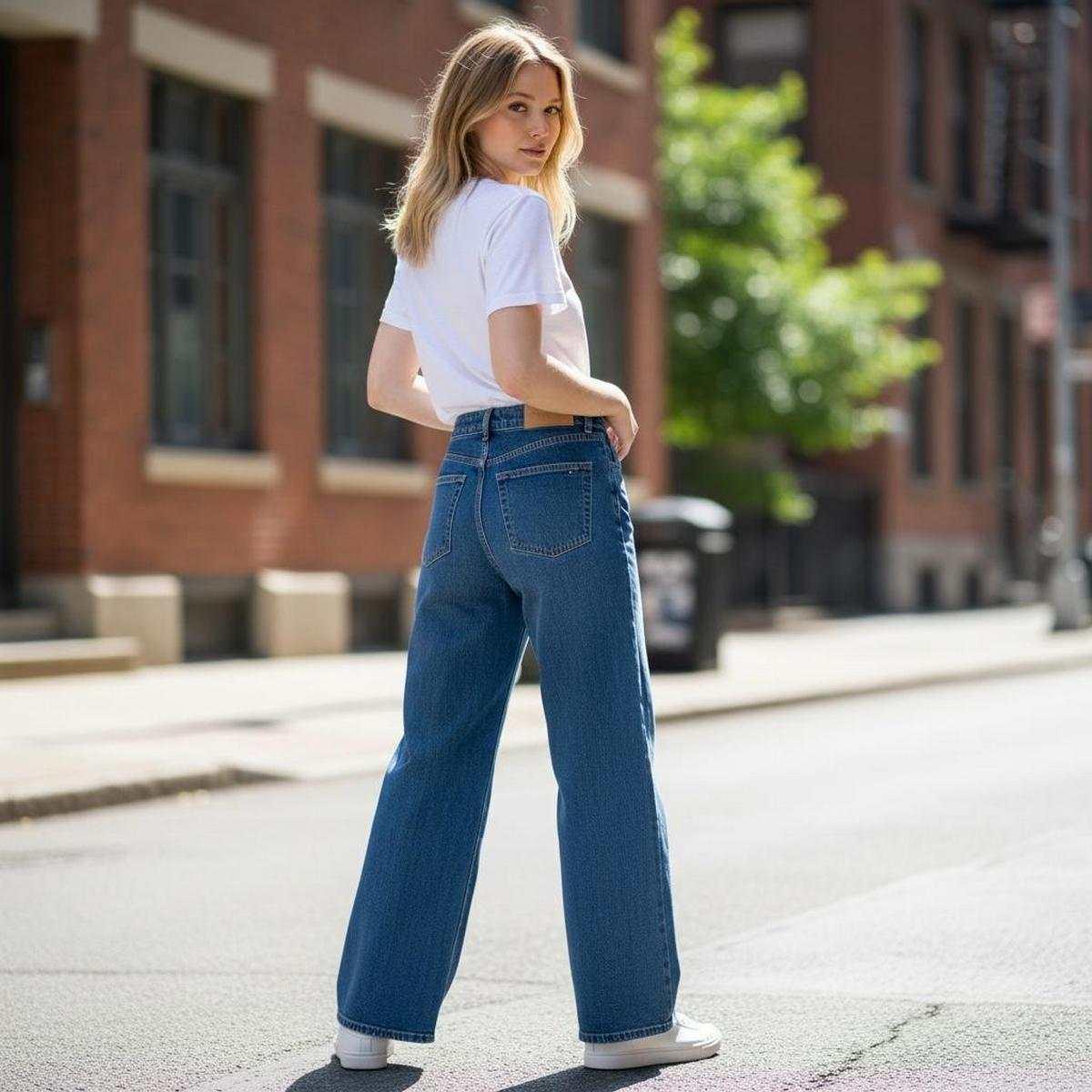 Jeans Donna Tommy W49967 1A4