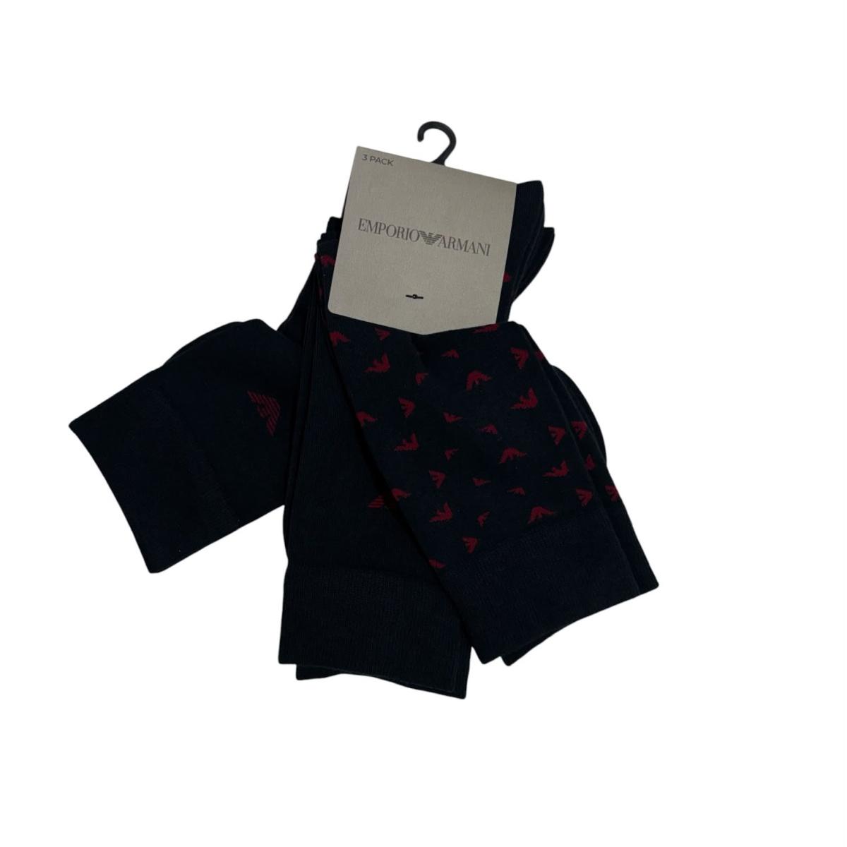 3Calze Uomo Corte Emporio EM554 AF25376