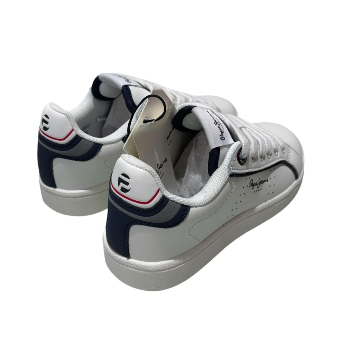 Scarpa Bimbo Pepe Jeans PBS00009 White