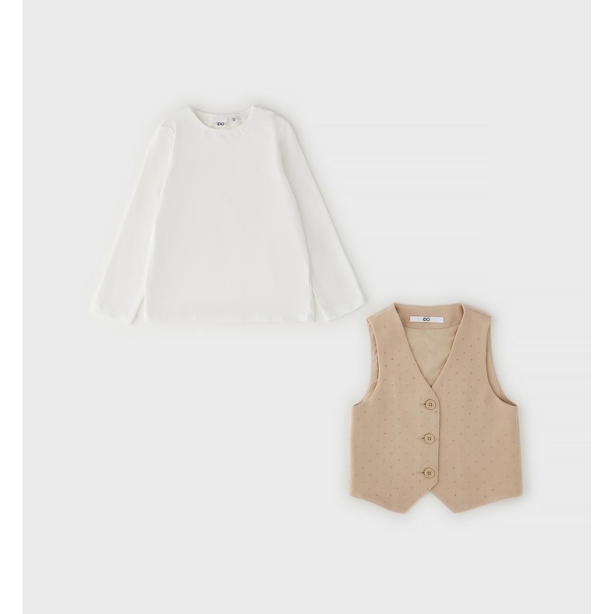 T-Shirt+Gilet Ml Bimba IDO 4H503/00 0941